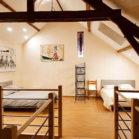 Vakantiehuis La Grange De Marie A St Angel - Magnifique Grange Renovee En Loft Pour 1 A 6 Pers